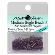 24906_Бисер "Стеклярус" 9 мм