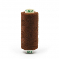 Нитки Dor Tak бытовые 40/2 полиэстер 366м цв.339 коричневый