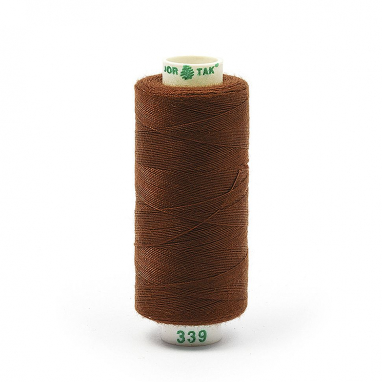 Нитки Dor Tak бытовые 40/2 полиэстер 366м цв.339 коричневый