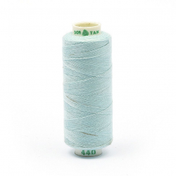 Нитки Dor Tak бытовые 40/2 полиэстер 366м цв.440 голубой