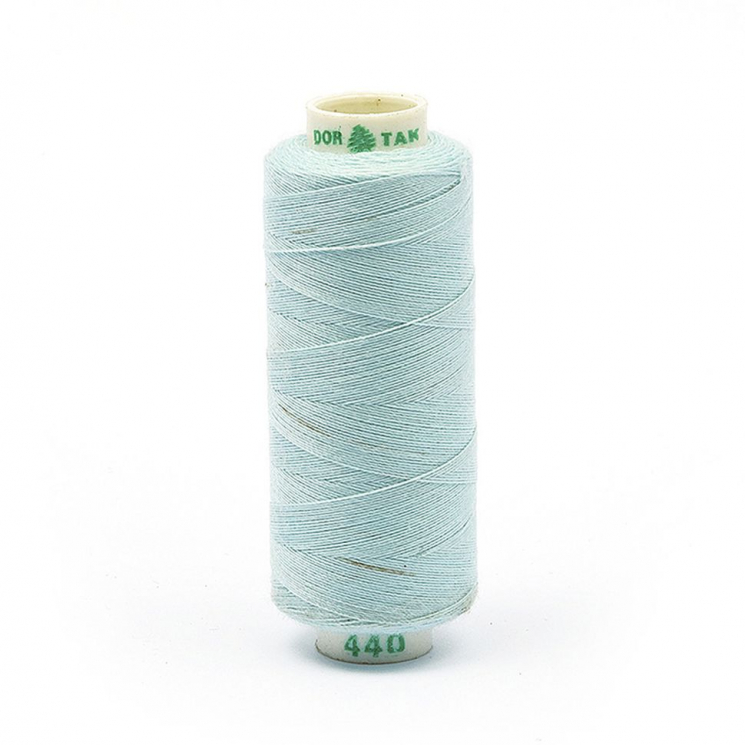 Нитки Dor Tak бытовые 40/2 полиэстер 366м цв.440 голубой