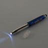 124548_Ручка шариковая GELA.RU с фонариком LED и стилусом