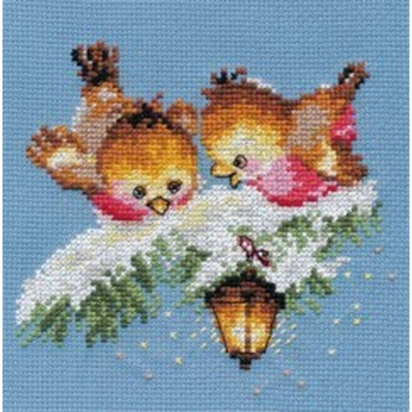 Набор для вышивания АЛИСА арт.0-102 На огонек 14х13 см