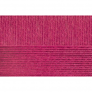 Пряжа для вязания ПЕХ Школьная (100% акрил) 5х50г/150м цв.439 малиновый