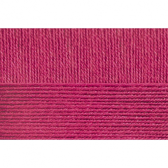 Пряжа для вязания ПЕХ Школьная (100% акрил) 5х50г/150м цв.439 малиновый