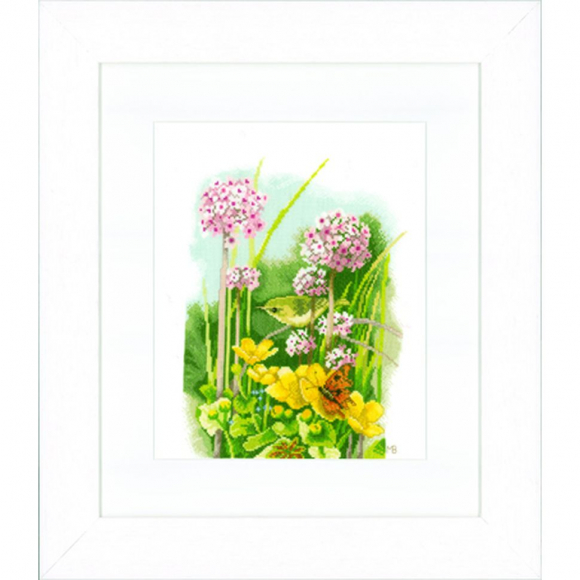 Набор для вышивания LANARTE арт.PN-0144526 Little bird 27х34 см