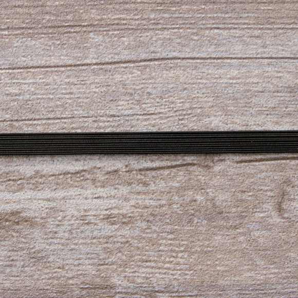 160107_Резинка продежка, Safisa, 8 мм, цвет 01, черный