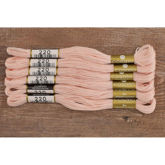 164308_Мулине COSMO однотонный цвет 220 164308_Мулине COSMO однотонный цвет 220