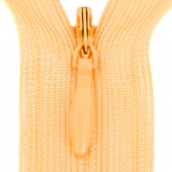 Молния потайная нераз 18см S-507 оранжевый светлый SBS уп.100шт