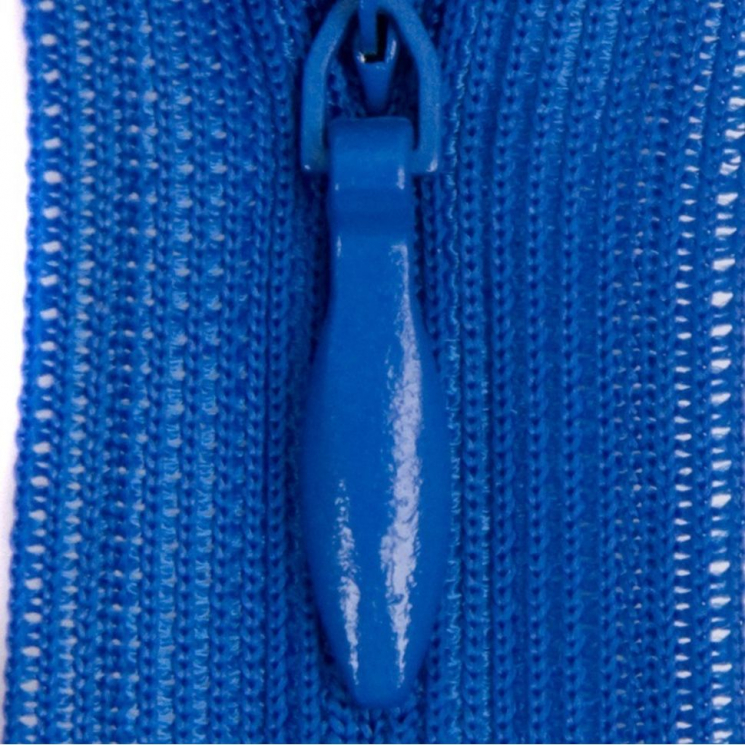 Молния потайная нераз 50см S-115 синий яркий SBS уп.100шт