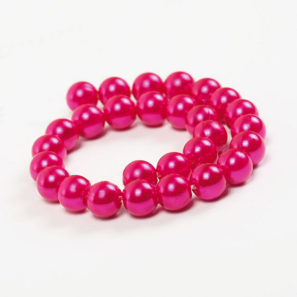 Бусины MAGIC 4 HOBBY круглые перламутр 10мм цв.014 малина уп.50г (96шт) Бусины MAGIC 4 HOBBY круглые перламутр 10мм цв.014 малина уп.50г (96шт)