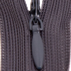 Молния потайная нераз 50см S-301 серый темный SBS уп.100шт