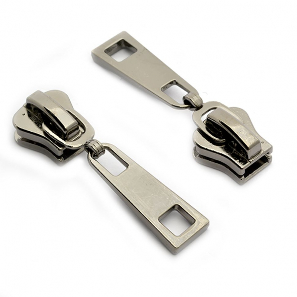 Замок MaxZipper автомат ТР#8 арт.TBT1291 цв.черный никель уп.100шт