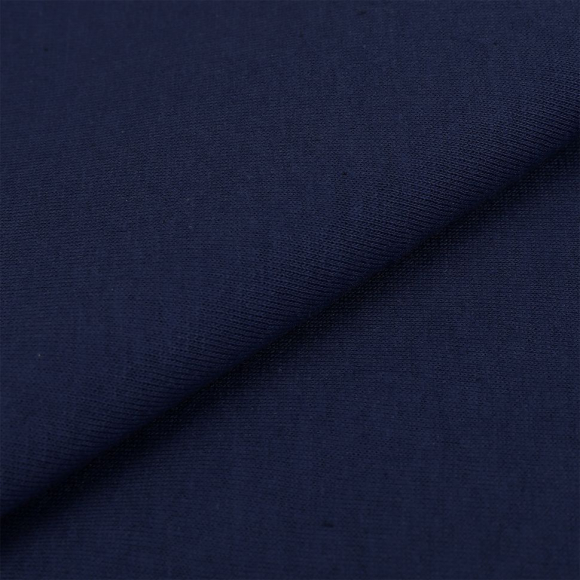 Ткань трикотаж Кулирка хлопок 145г опененд 100+100см индиго 19-4030 уп.6м