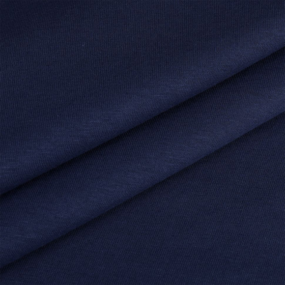 Ткань трикотаж Кулирка хлопок 145г опененд 100+100см индиго 19-4030 уп.6м