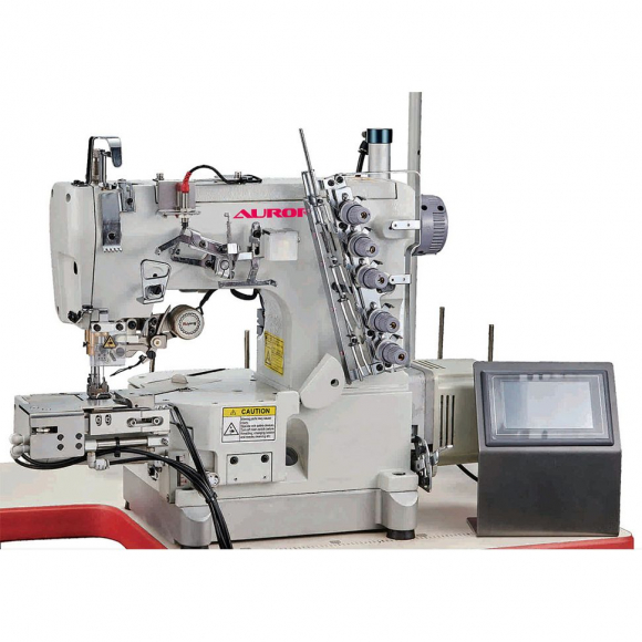 Плоскошовная машина для подгибки низа трикотажных изделий Aurora А-1600D-01/UT/HG