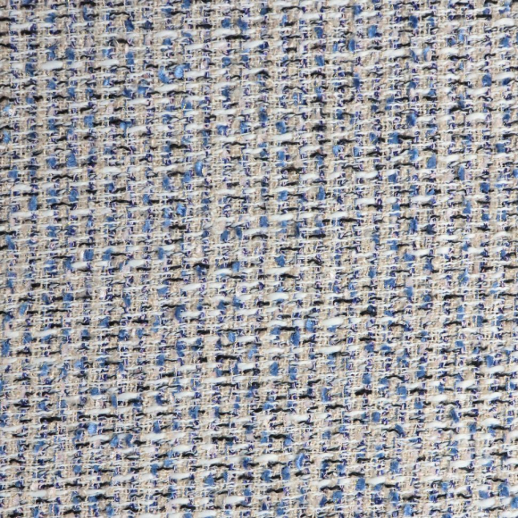 Ткань Твид Шанель 400 г кв.м 100% полиэстер шир.148 см арт.Р.19215.02 цв.02 мультиколор уп.25м