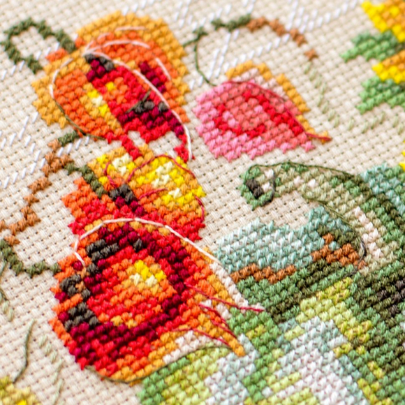 Набор для вышивания ЧУДЕСНАЯ ИГЛА арт.120-112 Дары осени 30х20 см