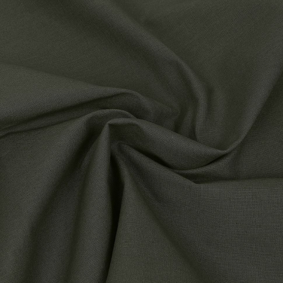 Ткань бязь гладкокрашен.140г/м шир.150см 100%хлопок цв.оливковый уп.10м