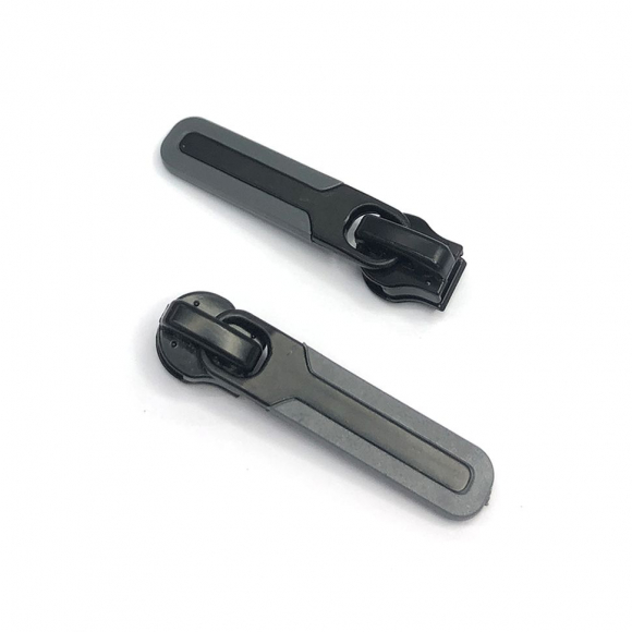 Замок MaxZipper автомат СП#5 F36 цв.черный/серый уп.100шт Замок MaxZipper автомат СП#5 F36 цв.черный/серый уп.100шт