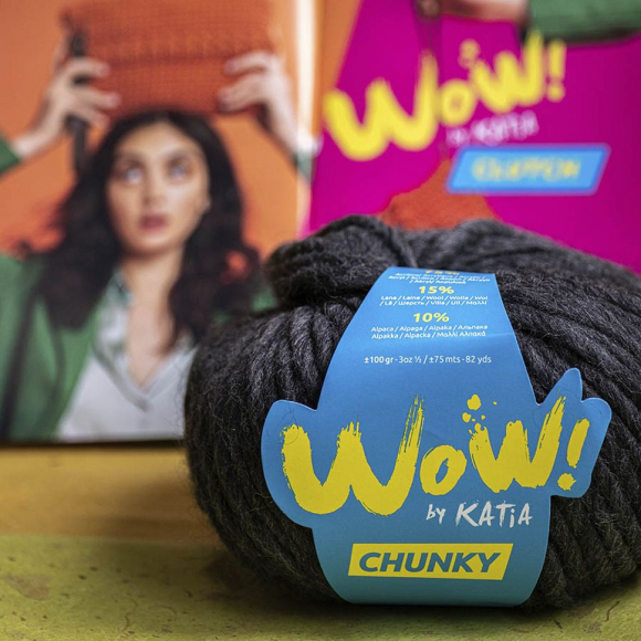 182909_Пряжа Wow-Chunky, 75% акрил, 15% шерсть, 10% альпака, 100 г, 75 м