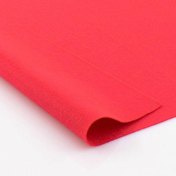 113033_Листы фетра Hemline, 10 шт, цвет малиновый