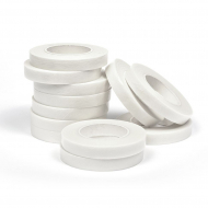 Тейп лента арт.TBY.302/12 цв. белый, ширина 10 мм, уп.27.43 м (уп. 12 шт)