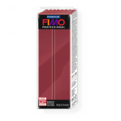 FIMO professional полимерная глина, запекаемая в печке, уп. 350г цв.бордо, арт.8001-23