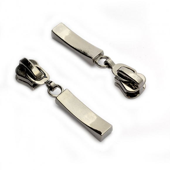 Замок MaxZipper автомат ТР#5 арт.TBT0701 цв.черный никель уп.100шт