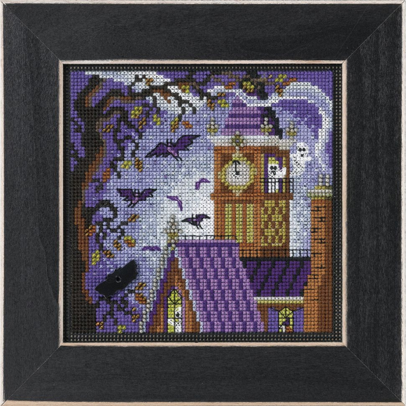 Набор для вышивания MILL HILL Башня с привидениями 13,33х13,33 см