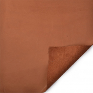 Кожа натуральная краст КРС 21х30см (А4) толщ. 0,7-0,9мм цв.коньяк 2L