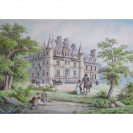 Пазл ФРЕЯ арт.PZL-1500/12 Дворцовый сад 47,5х67 см