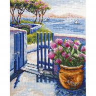 Набор для вышивания МАРЬЯ ИСКУСНИЦА арт.02.011.04 Калитка к морю 20х25 см