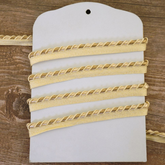 75298_Кант декоративный, 3,5 мм, цвет сливочно-бежевый