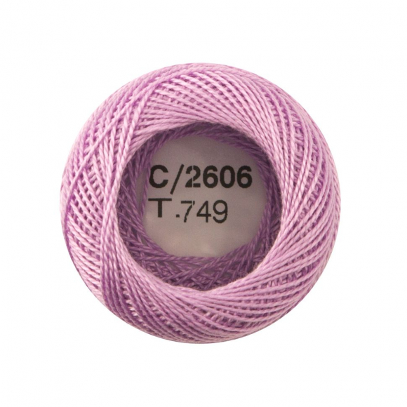 Мулине "Finca Perle"(Жемчужное"), №12,однотонный цвет 2606