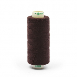 Нитки Dor Tak бытовые 40/2 полиэстер 366м цв.340 коричневый