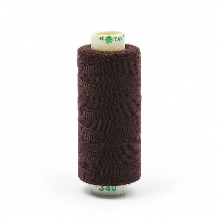 Нитки Dor Tak бытовые 40/2 полиэстер 366м цв.340 коричневый