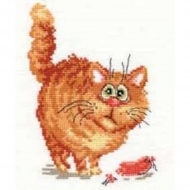 Набор для вышивания АЛИСА арт.0-12 Воришка 10х14 см Набор для вышивания АЛИСА арт.0-12 Воришка 10х14 см