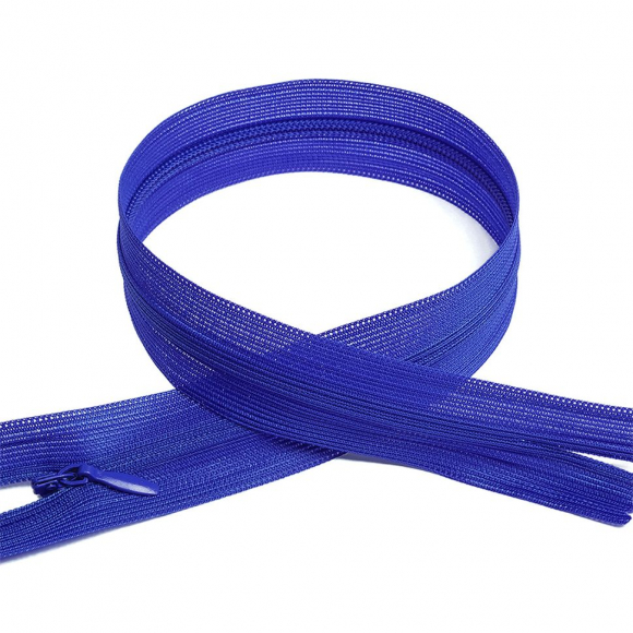 Молния MaxZipper пласт. потайная №3 50см н/р цв.F340 васильковый уп.50шт