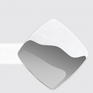 Магнитные клипсы квадратные для штор с лентой цвет №1 Магнитные клипсы квадратные для штор с лентой цвет №1