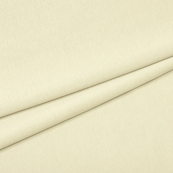 Ткань рибана  гл/крашеный, 215г/м?  95% хл 5%эласт  чулок 80-90см арт.ШН-215955-13 цв.экрю рул.15-80