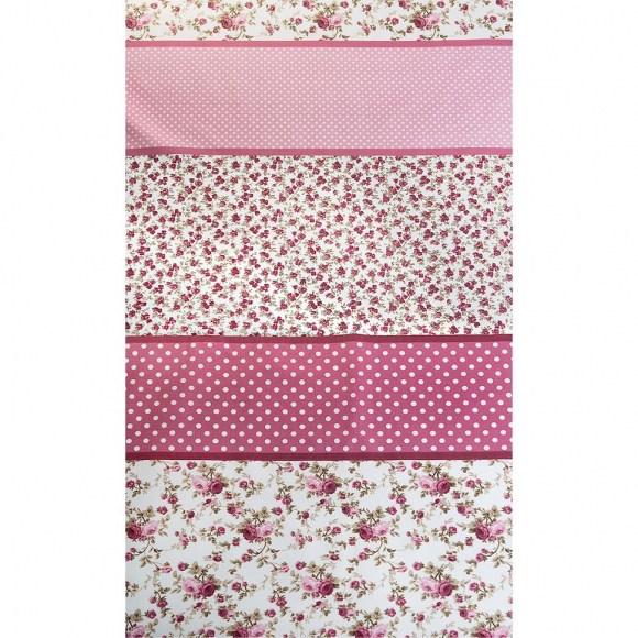 Ткань ранфорс Кантри, арт.WH 10601-v08, 130г/м?,100% хлопок, шир.240см, цв.нежная роза, уп.10м