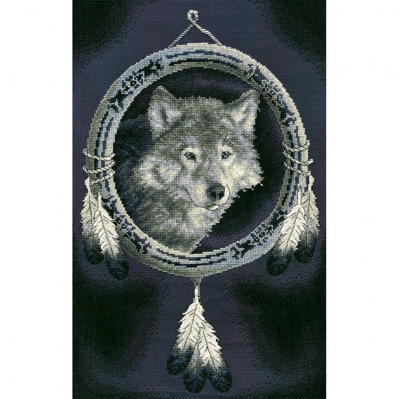 Набор для вышивания PANNA арт. J-0961 Стерегущий сны 27х43,5 см