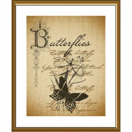 Набор для вышивания мулине НОВА СЛОБОДА арт.СР2270 Элегия 28х36 см