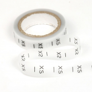 Размерники силикон XS прозрачный 15х20 мм TBY в рул. 300 шт