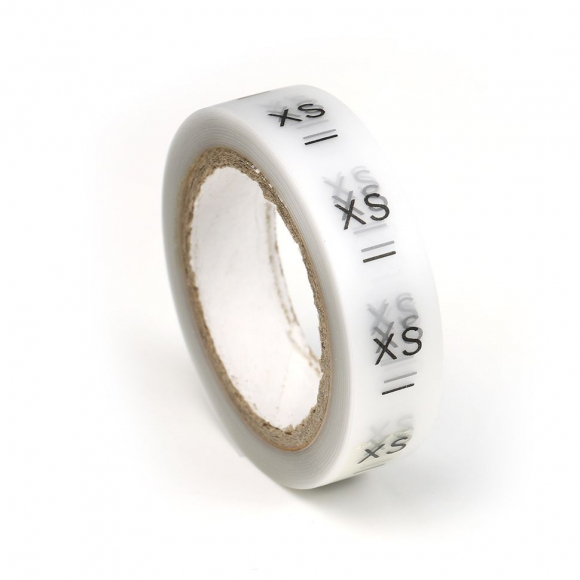 Размерники силикон XS прозрачный 15х20 мм TBY в рул. 300 шт