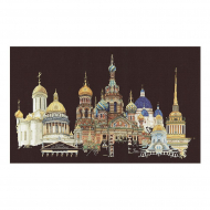 Набор для вышивания THEA GOUVERNEUR арт.430.05 Санкт-Петербург 79х50 см Набор для вышивания THEA GOUVERNEUR арт.430.05 Санкт-Петербург 79х50 см