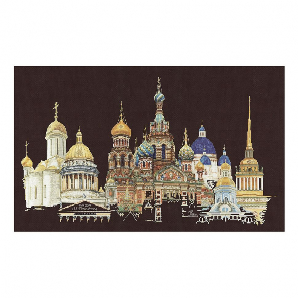 Набор для вышивания THEA GOUVERNEUR арт.430.05 Санкт-Петербург 79х50 см