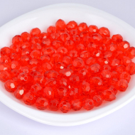 Бусины акриловые MAGIC HOBBY арт.MG.3240-04 цв.04 красный ?8мм уп.500г