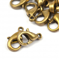 Замок Карабин MAGIC 4 HOBBY для бус арт.MH.11195-4 цв.бронза 10х5мм уп.200шт Замок Карабин MAGIC 4 HOBBY для бус арт.MH.11195-4 цв.бронза 10х5мм уп.200шт